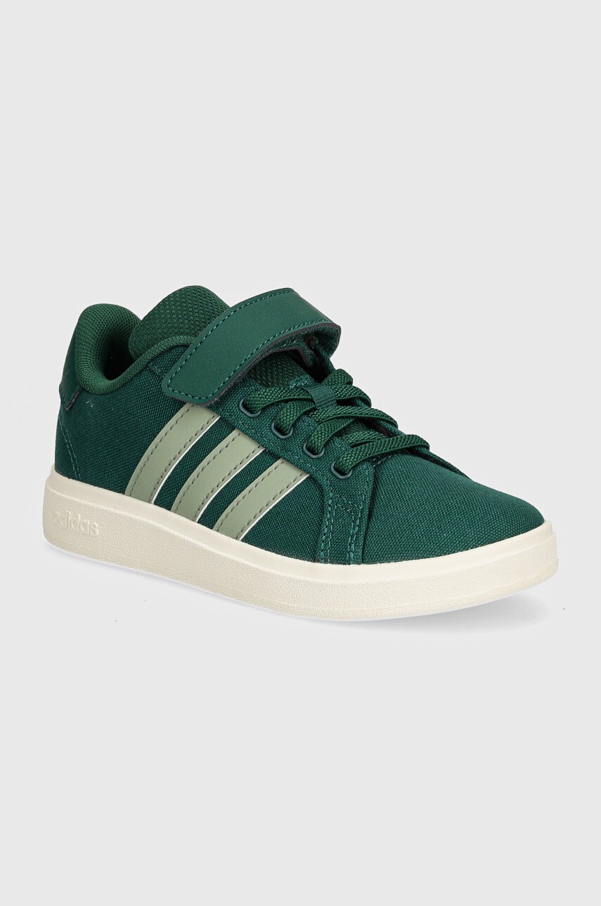

Детски маратонки adidas GRAND COURT 2.0 EL C в зелено IH8140, Зелен