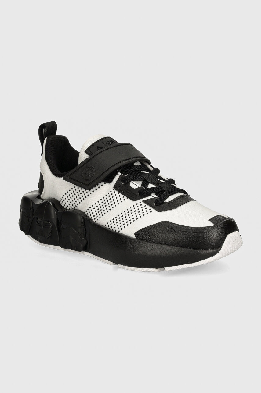 adidas sneakers pentru copii STAR WARS Runner EL culoarea alb, ID0378
