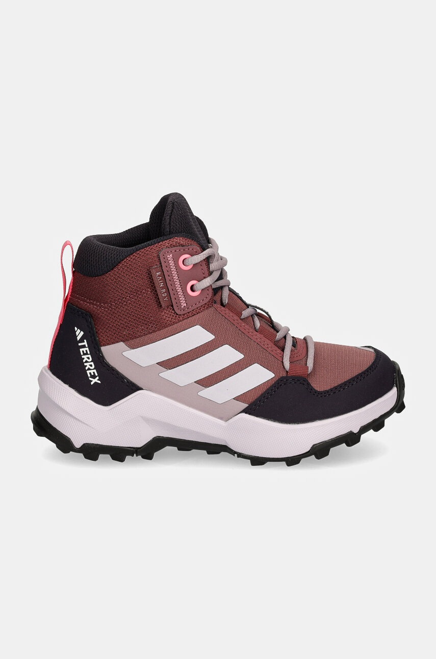 Детские ботинки adidas TERREX TERREX AX4R R.RDY MID цвет фиолетовый IF6519