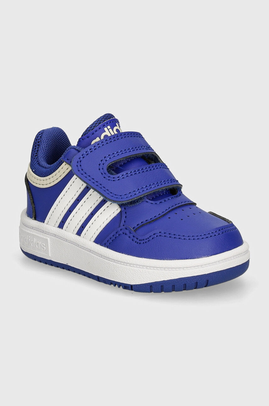 adidas Originals sneakers pentru copii HOOPS 3.0 CF culoarea albastru marin, IH7901 adidas Originals sneakers pentru copii HOOPS 3.0 CF culoarea albastru marin, IH7901