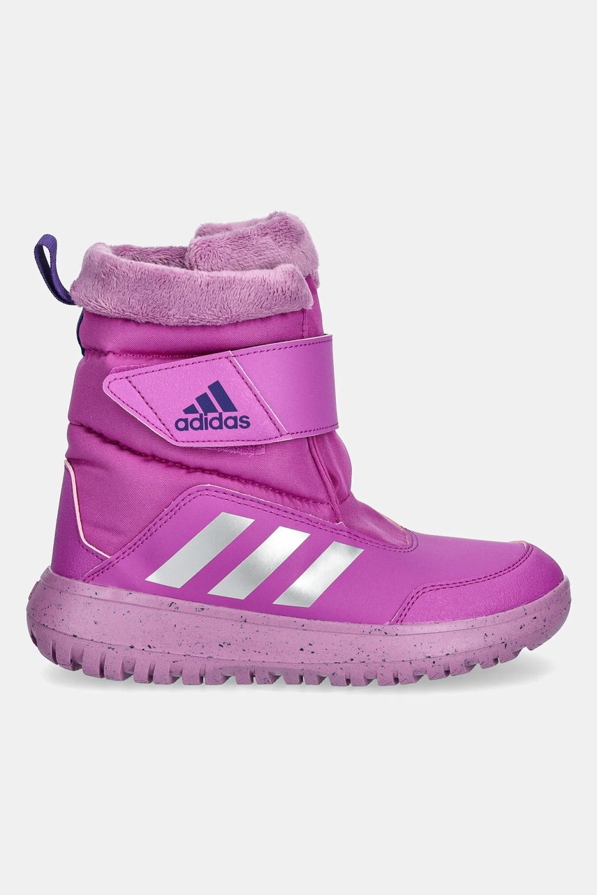 Детские зимние сапоги adidas Winterplay C цвет фиолетовый IE8673 Детские зимние сапоги adidas Winterplay C цвет фиолетовый IE8673