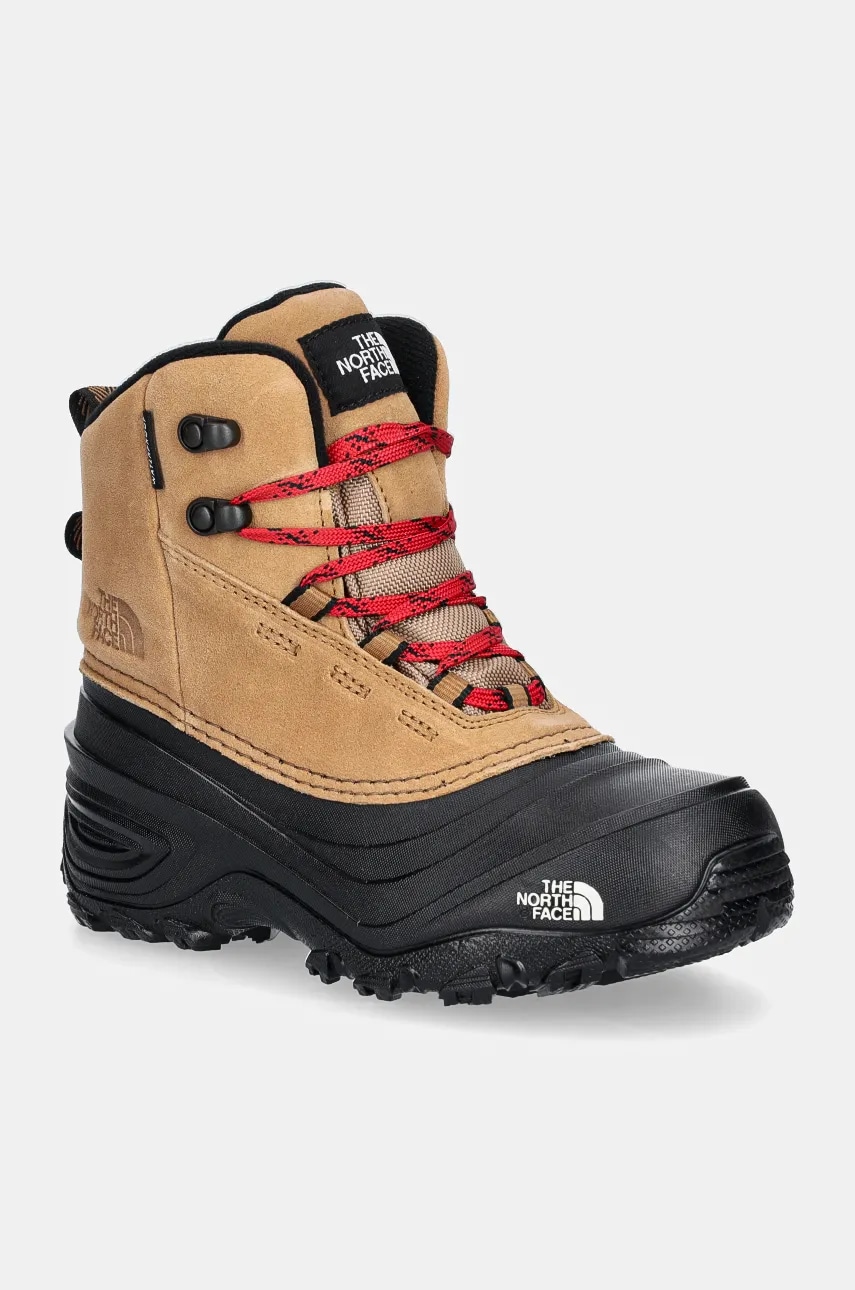 The North Face pantofi copii CHILKAT V LACE WP culoarea maro, NF0A7W5YKOM1 The North Face pantofi copii CHILKAT V LACE WP culoarea maro, NF0A7W5YKOM1
