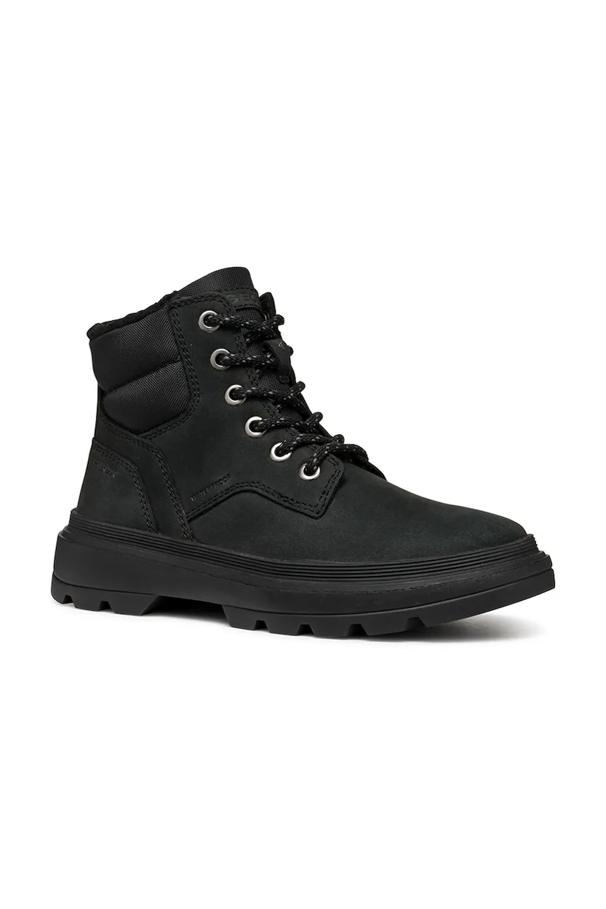 Geox cizme de iarna pentru copii KIDDARTAH WPF culoarea negru, J46MLA.032FU Geox cizme de iarna pentru copii KIDDARTAH WPF culoarea negru, J46MLA.032FU