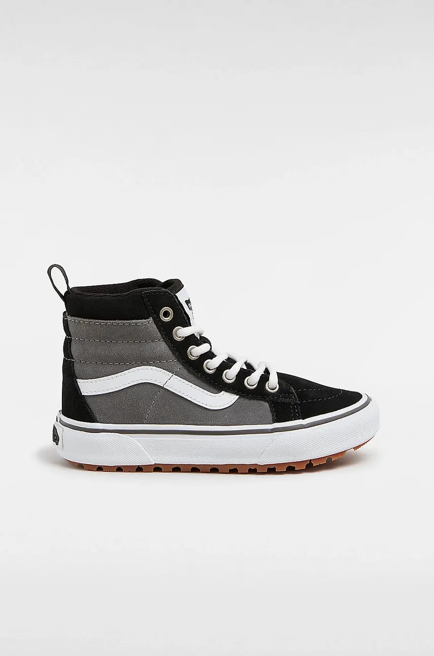Vans adidasi de piele intoarsa pentru copii MTE SK8-Hi culoarea gri, VN000D0HN421