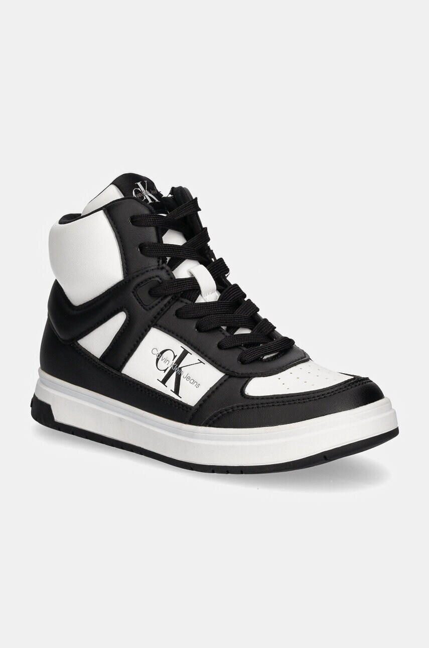 Levně Sneakers boty Calvin Klein Jeans černá barva, V3X9-81063