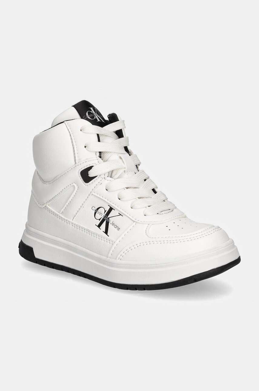 Levně Sneakers boty Calvin Klein Jeans bílá barva, V3X9-81063