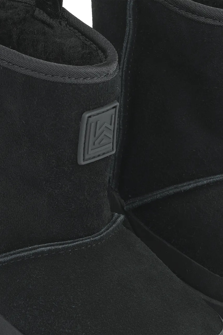 Детские замшевые сапоги Liewood Mattie Suede Boot цвет чёрный LW19227