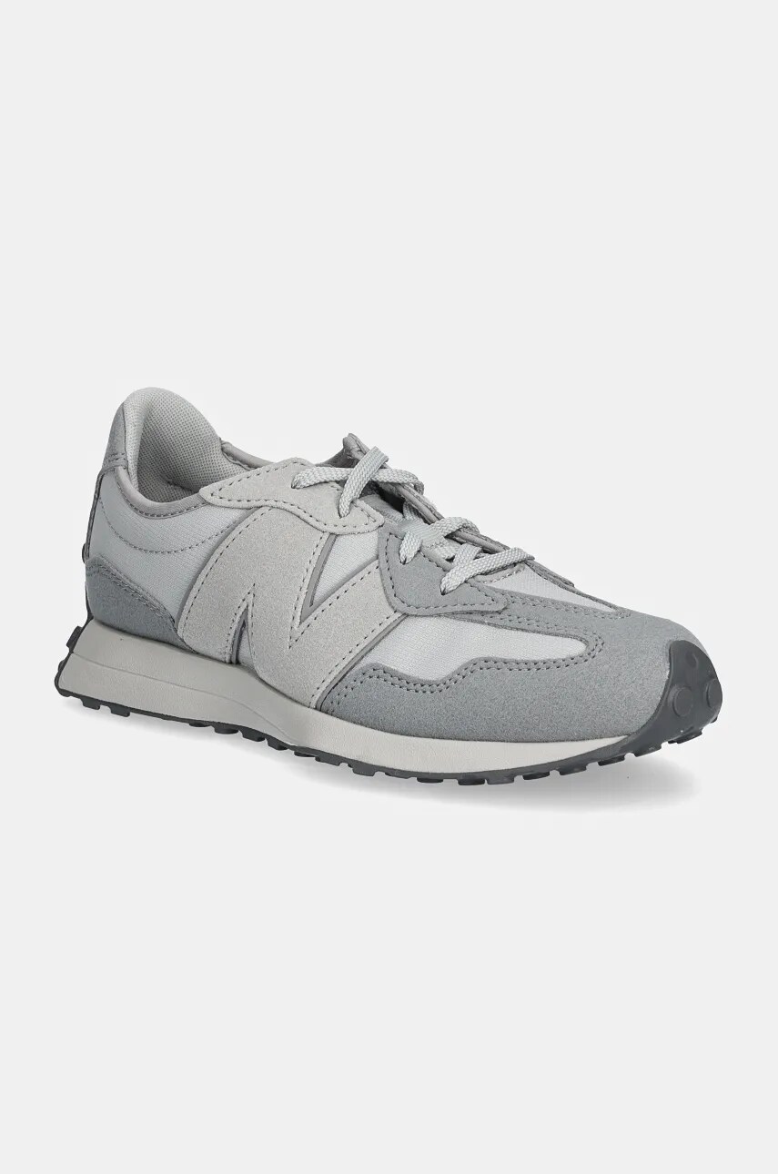 New Balance sneakers pentru copii 327 culoarea gri, GS327SGC