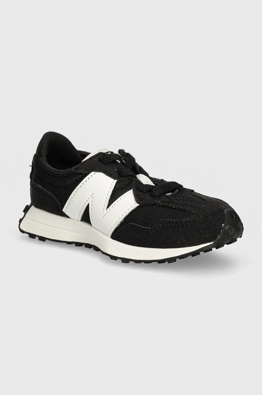 New Balance sneakers pentru copii 327 culoarea negru, PH327CBW