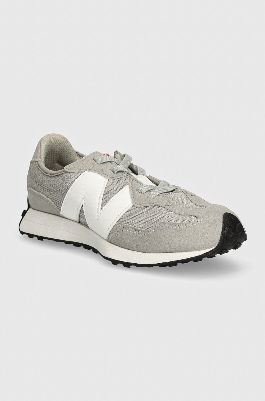 New Balance sneakers pentru copii 327 culoarea gri, PH327CGW