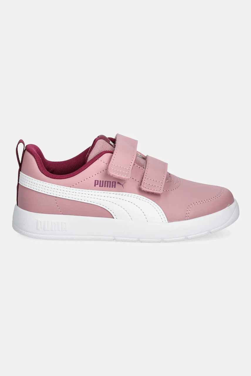 Детские кроссовки Puma Courtflex V3 цвет фиолетовый 397642 Детские кроссовки Puma Courtflex V3 цвет фиолетовый 397642