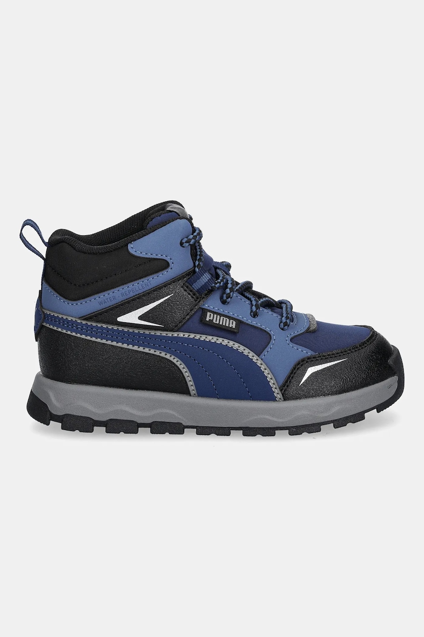 Детские ботинки Puma Evolve Trail цвет синий 397645 Детские ботинки Puma Evolve Trail цвет синий 397645