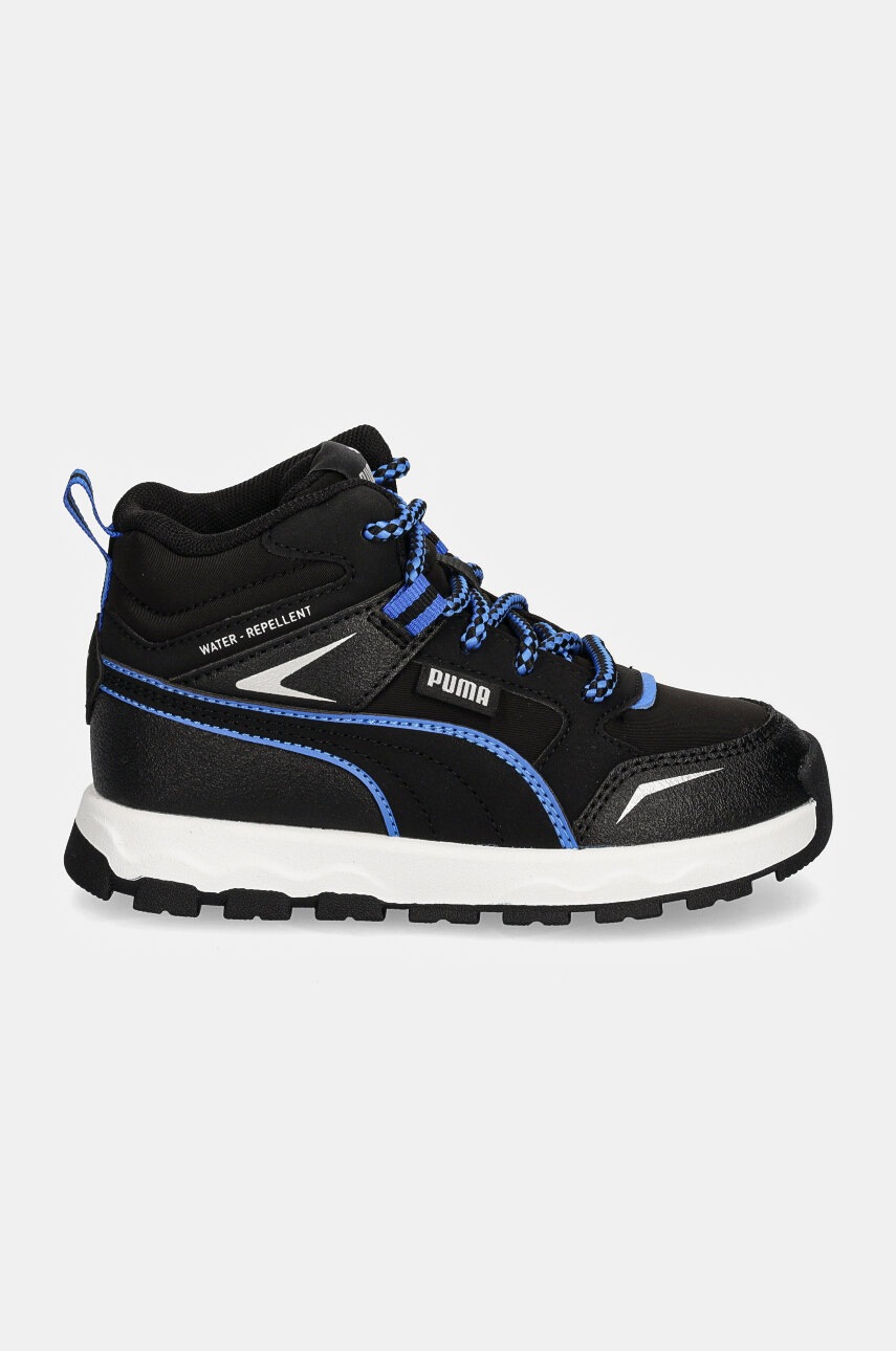 Детские ботинки Puma Evolve Trail цвет чёрный 397645
