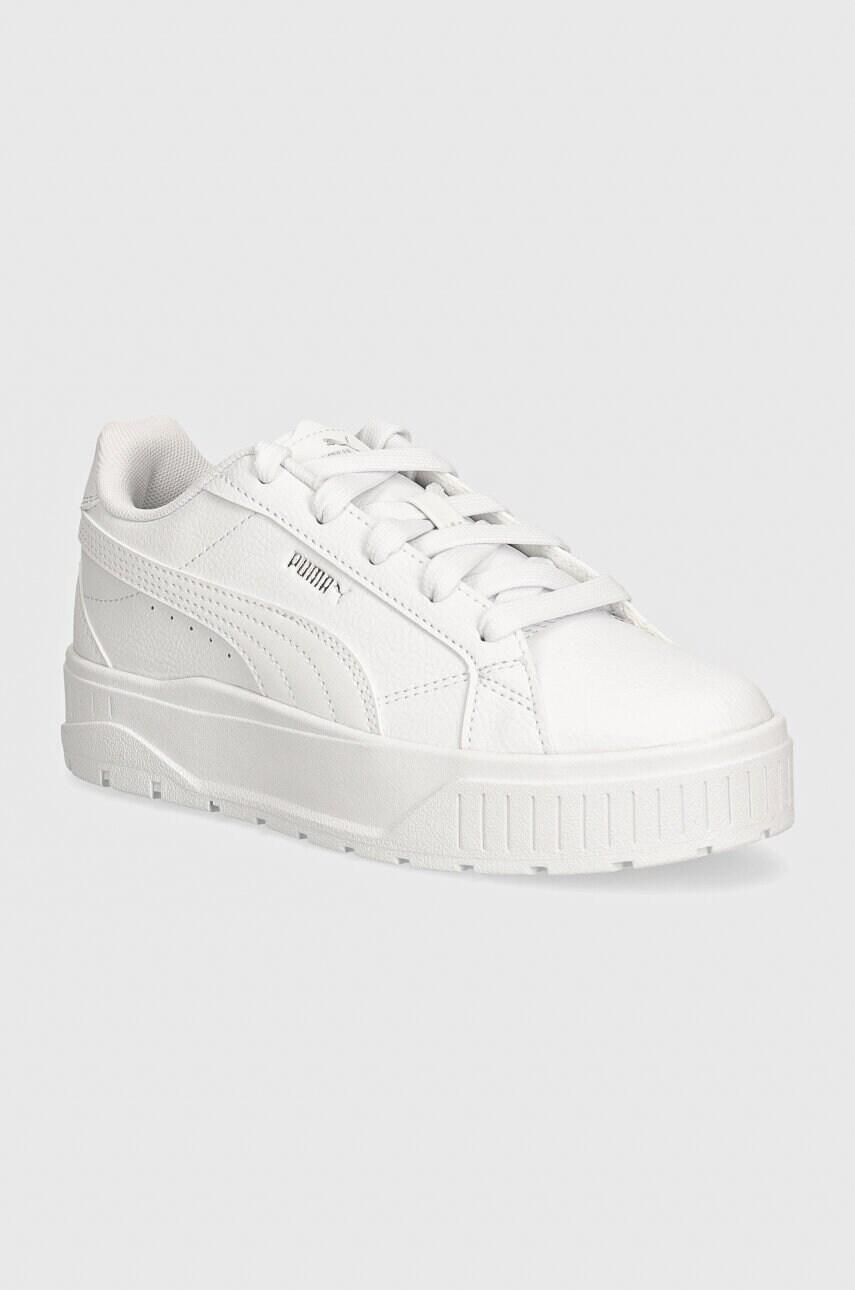 Puma sneakers pentru copii Karmen II culoarea alb, 398879