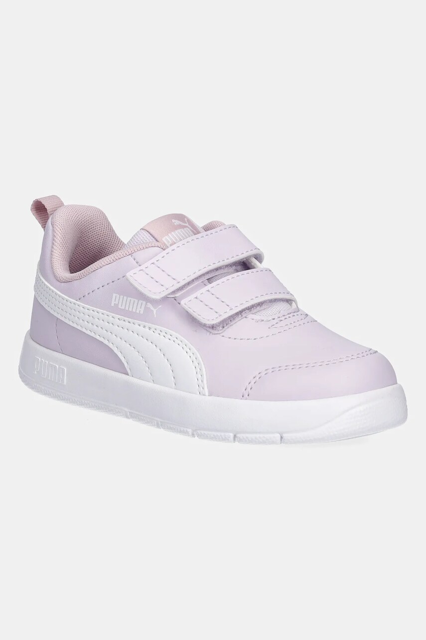 Puma sneakers pentru copii Courtflex V3 V culoarea roz, 310252