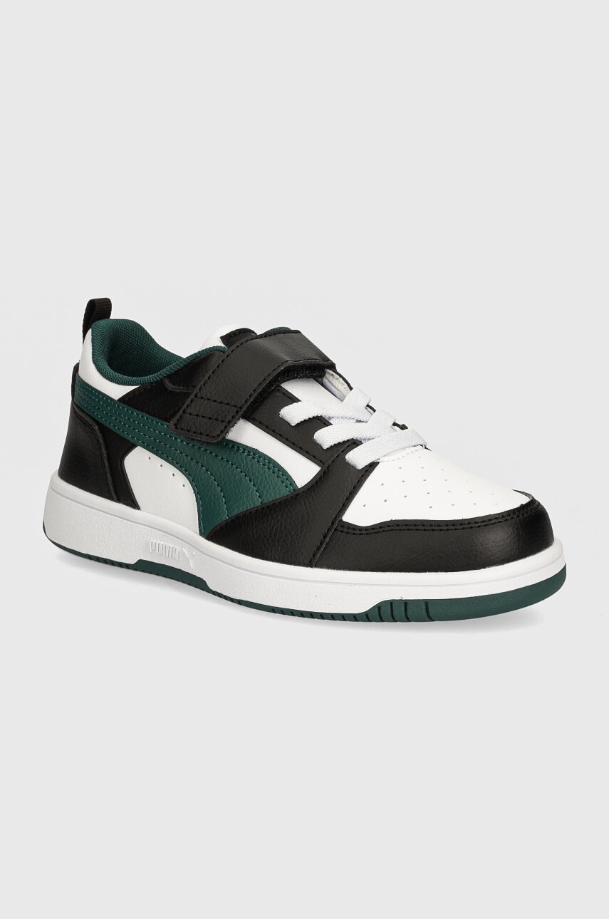 

Детски маратонки Puma Rebound V6 Lo AC+ PS в черно 397419, Черен
