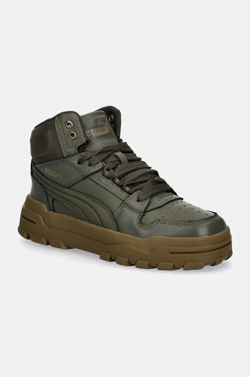 

Детски маратонки Puma Rebound Abrupt в зелено 398874, Зелен