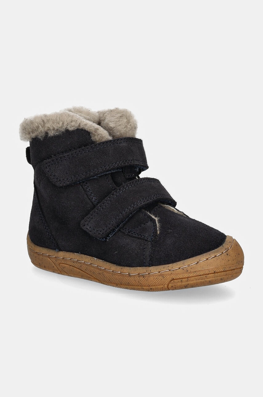 Froddo cizme de iarna pentru copii MINNI SUEDE culoarea albastru marin, G2110141 Froddo cizme de iarna pentru copii MINNI SUEDE culoarea albastru marin, G2110141
