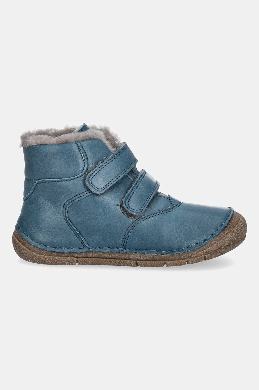 Детские кожаные зимние ботинки Froddo PAIX UP WINTER цвет синий G2110143 Детские кожаные зимние ботинки Froddo PAIX UP WINTER цвет синий G2110143