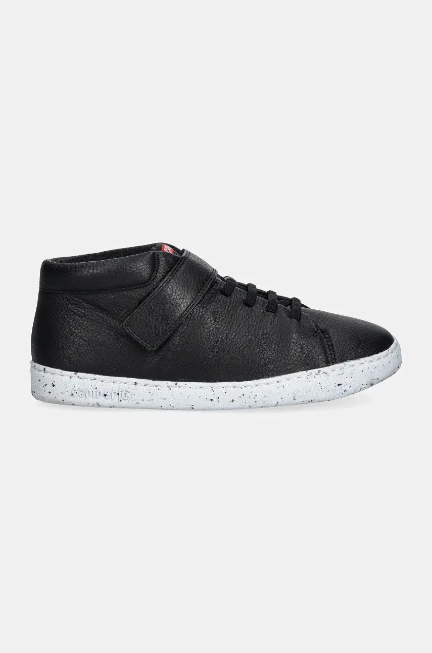 Дитячі шкіряні кросівки Camper Peu Touring колір чорний K900251.021 Дитячі шкіряні кросівки Camper Peu Touring колір чорний K900251.021