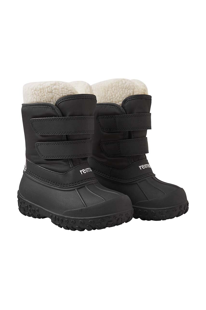 Reima cizme de iarna copii Konkari culoarea negru, 5400148A Reima cizme de iarna copii Konkari culoarea negru, 5400148A