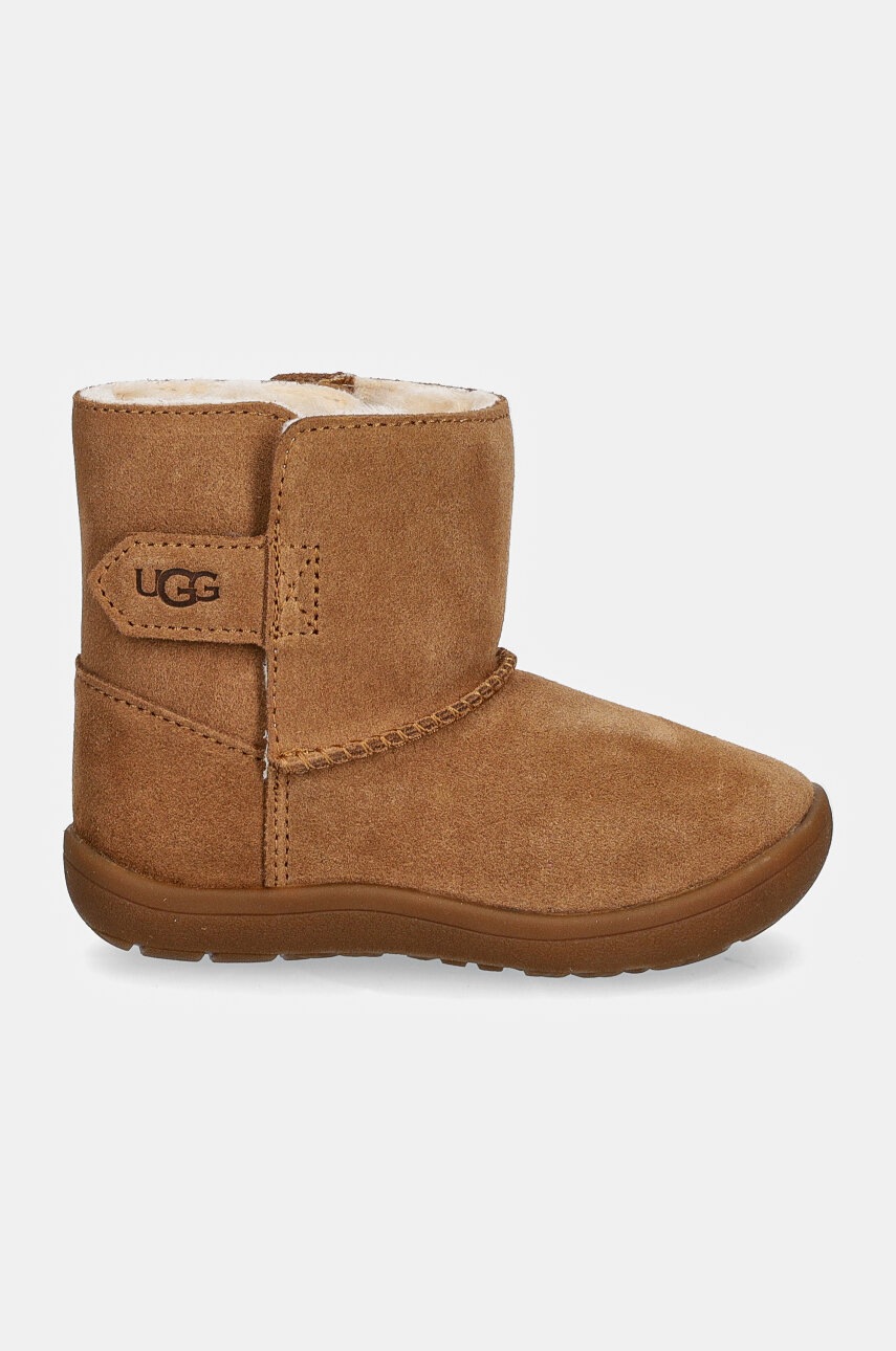 Детские замшевые сапоги UGG KEELAN II цвет коричневый 1157634T