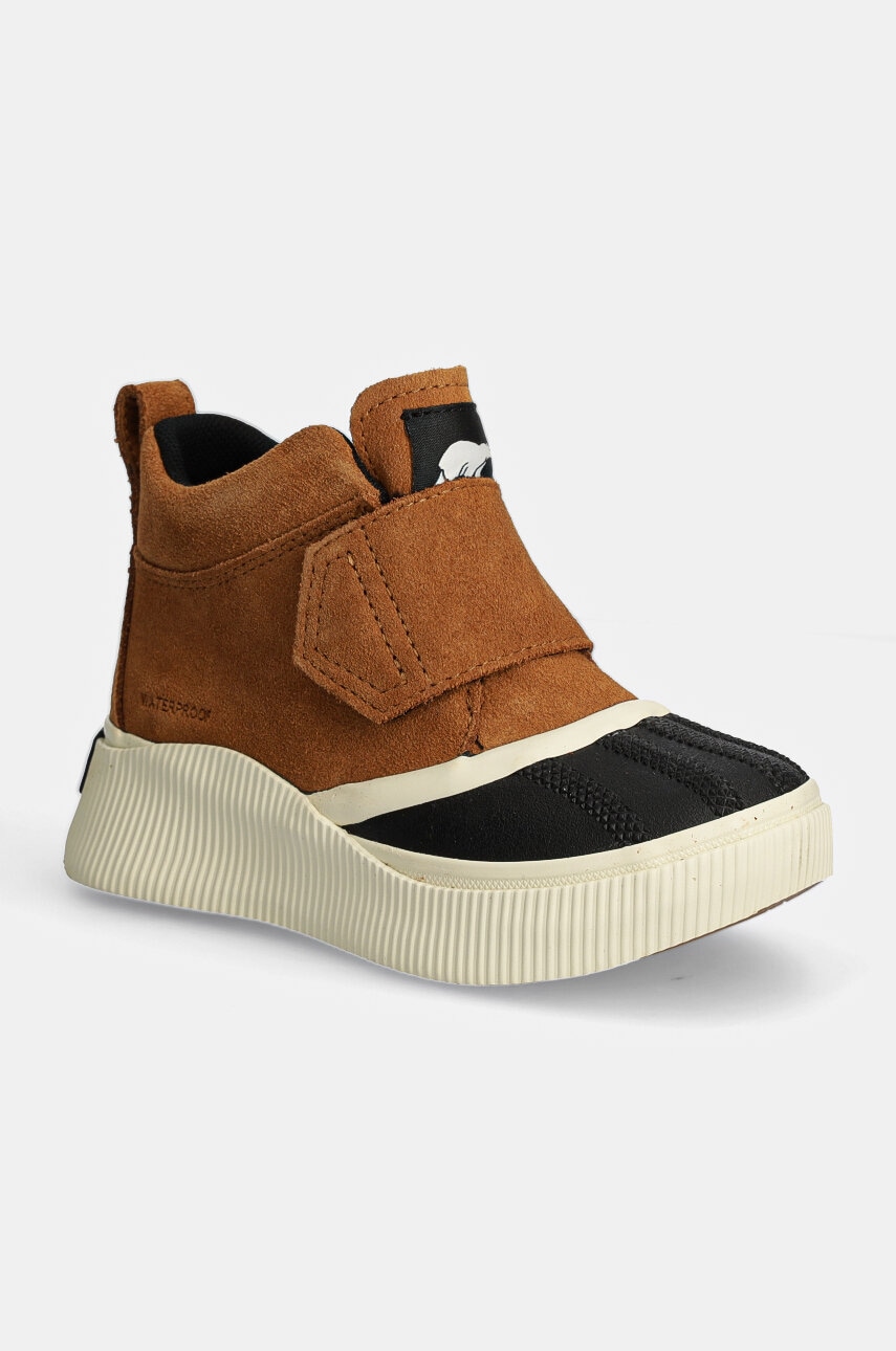 Sorel cizme de iarna pentru copii TODDLER OUT N ABOUT culoarea maro, 2088661 Sorel cizme de iarna pentru copii TODDLER OUT N ABOUT culoarea maro, 2088661