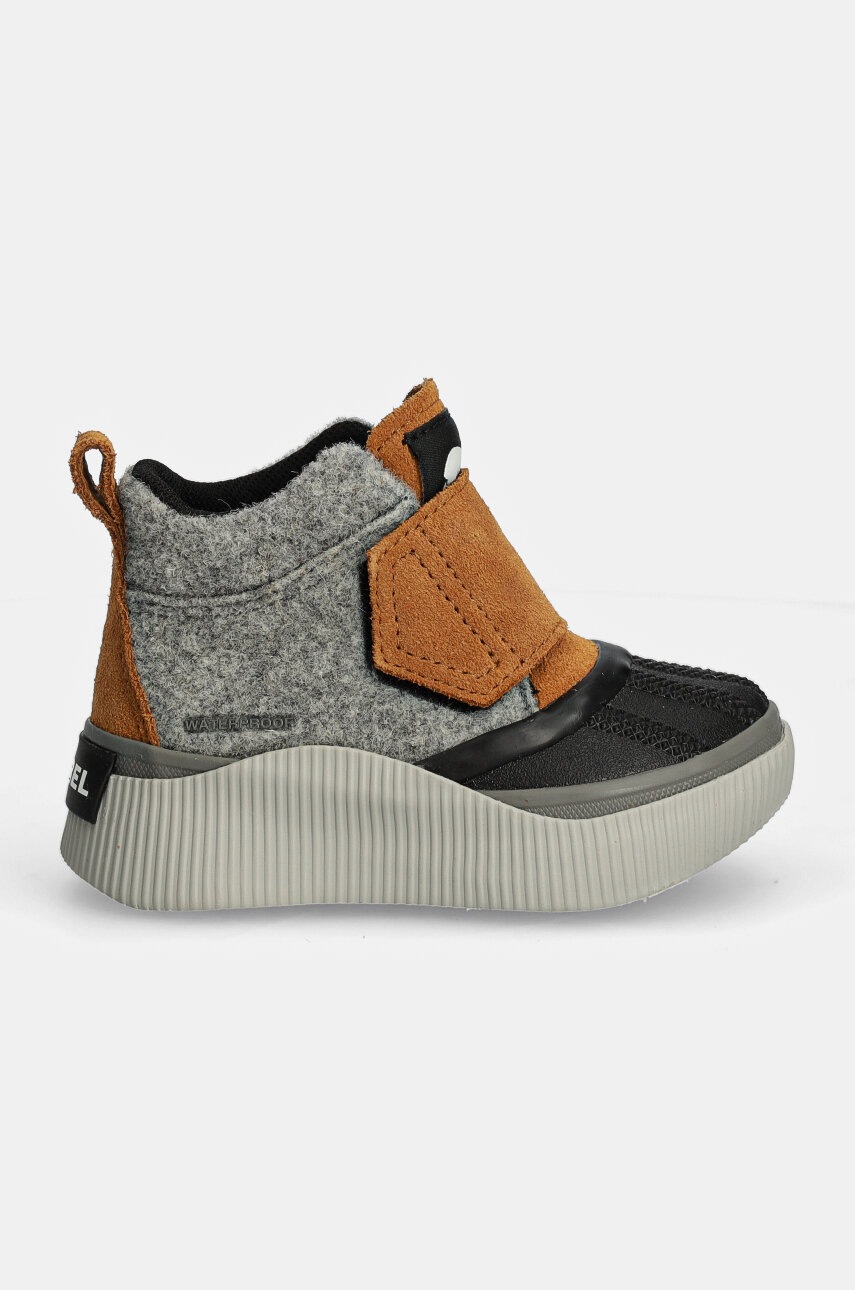 Детские зимние сапоги Sorel TODDLER OUT N ABOUT цвет коричневый 2102191