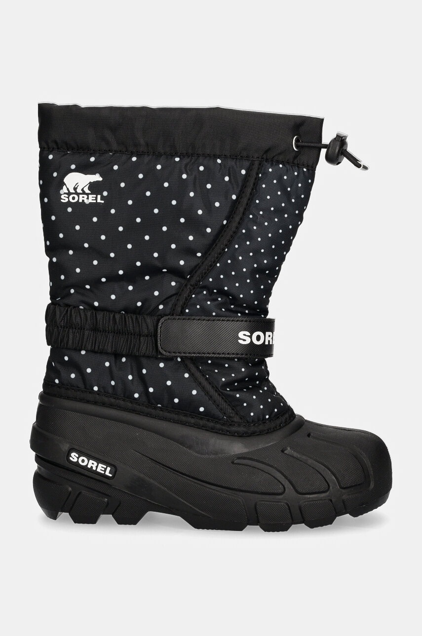 Зимове взуття Sorel CHILDRENS FLURRY BO колір чорний 2114091 в Запоріжжі Зимове взуття Sorel CHILDRENS FLURRY BO колір чорний 2114091 в Запоріжжі