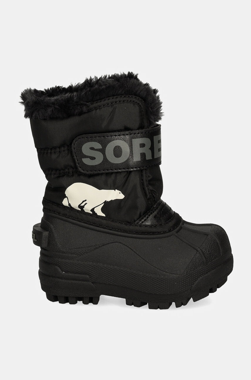 Дитячі чоботи Sorel TODDLER SNOW COMMAND колір чорний 2114102