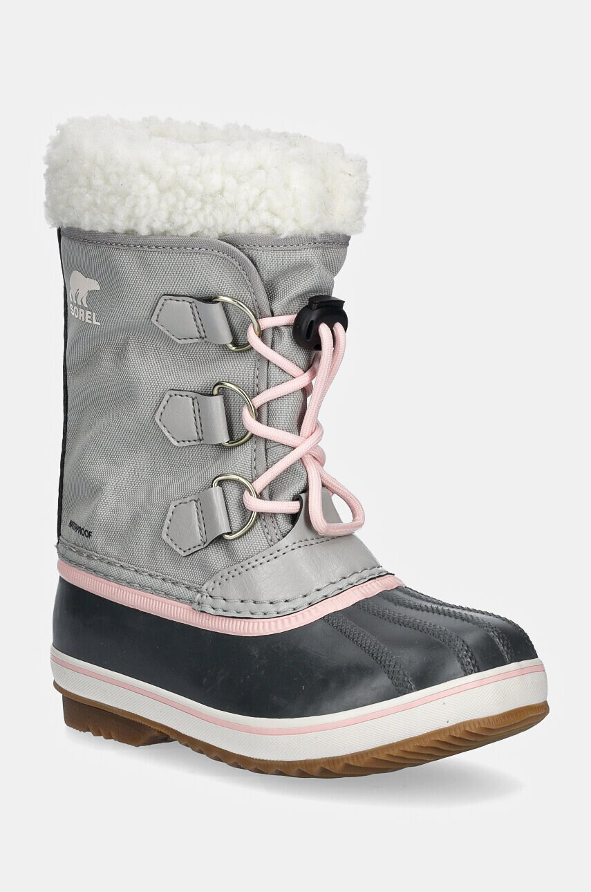 Sorel cizme de iarna copii CHILDRENS YOOT PAC culoarea gri, 2114111