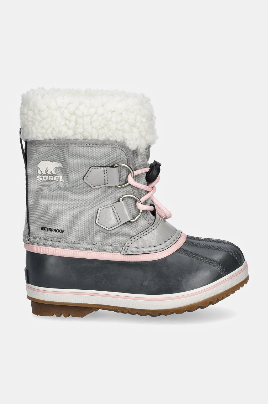 Детские сапоги Sorel CHILDRENS YOOT PAC цвет серый 2114112