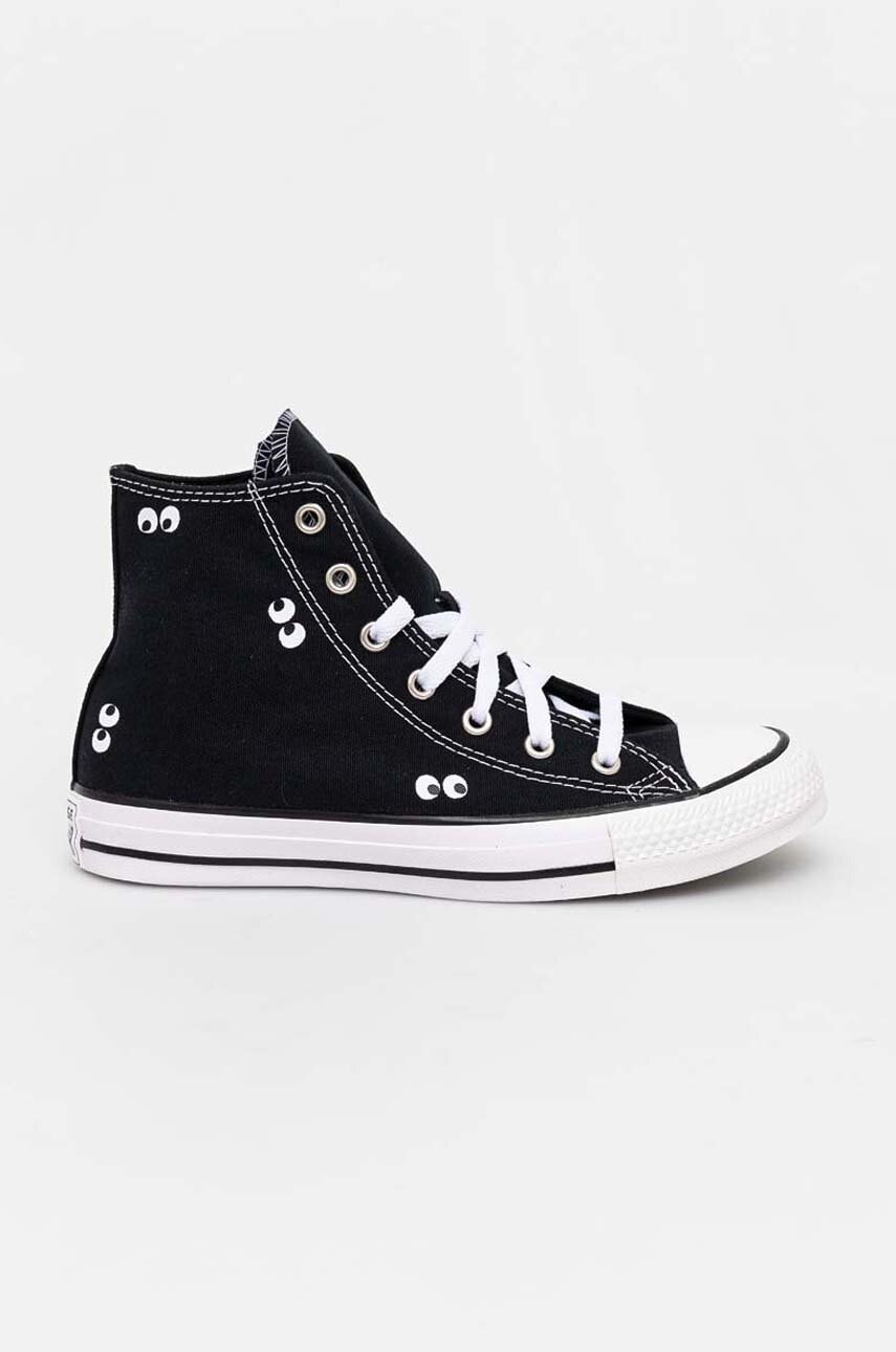 Converse tenisi copii CHUCK TAYLOR ALL STAR culoarea negru, A10386C Converse tenisi copii CHUCK TAYLOR ALL STAR culoarea negru, A10386C