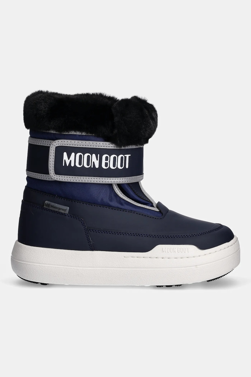 Детские сапоги Moon Boot JR PARK STRAP цвет синий 80D3440030 Детские сапоги Moon Boot JR PARK STRAP цвет синий 80D3440030