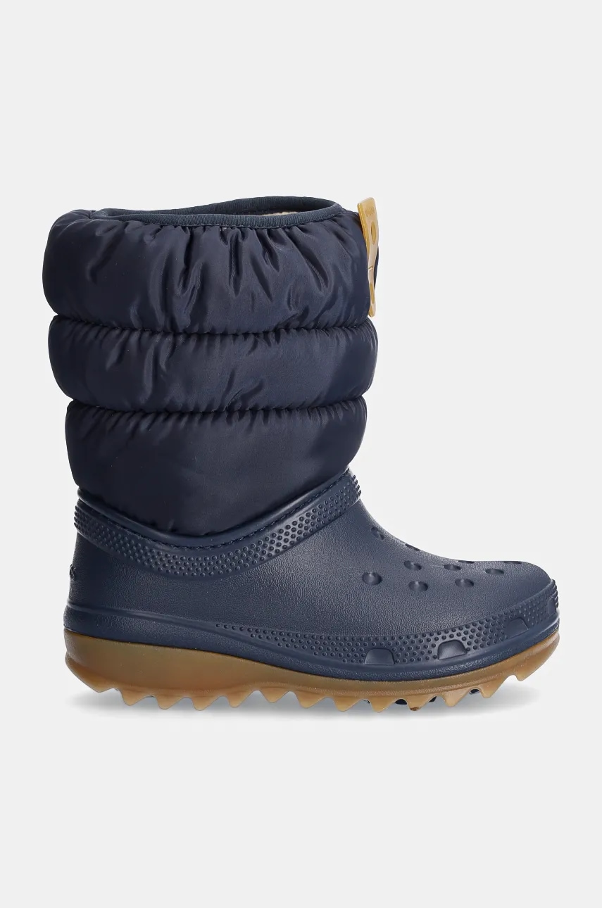 Детские сапоги Crocs CLASSIC NEO PUFF BOOT цвет синий 207683 Детские сапоги Crocs CLASSIC NEO PUFF BOOT цвет синий 207683