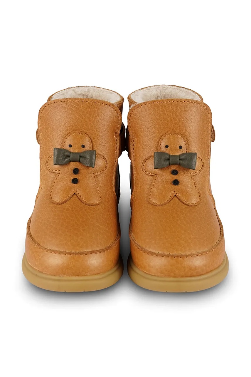 Дитячі шкіряні зимові черевики Donsje Abbus Shoes Gingerbread колір коричневий 1500103 в Днепрі Дитячі шкіряні зимові черевики Donsje Abbus Shoes Gingerbread колір коричневий 1500103 в Днепрі