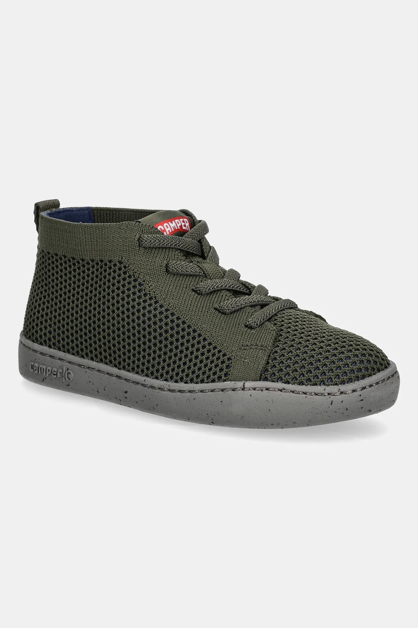 Camper tenisi copii Peu Touring culoarea verde, K900335