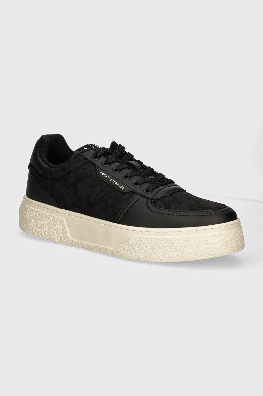 

Маратонки Armani Exchange в черно XUX196 XV905 00002, Черен