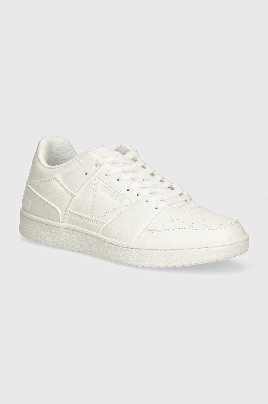 Levně Tenisky Guess SAVA LOW bílá barva, FMTSAL FAL12