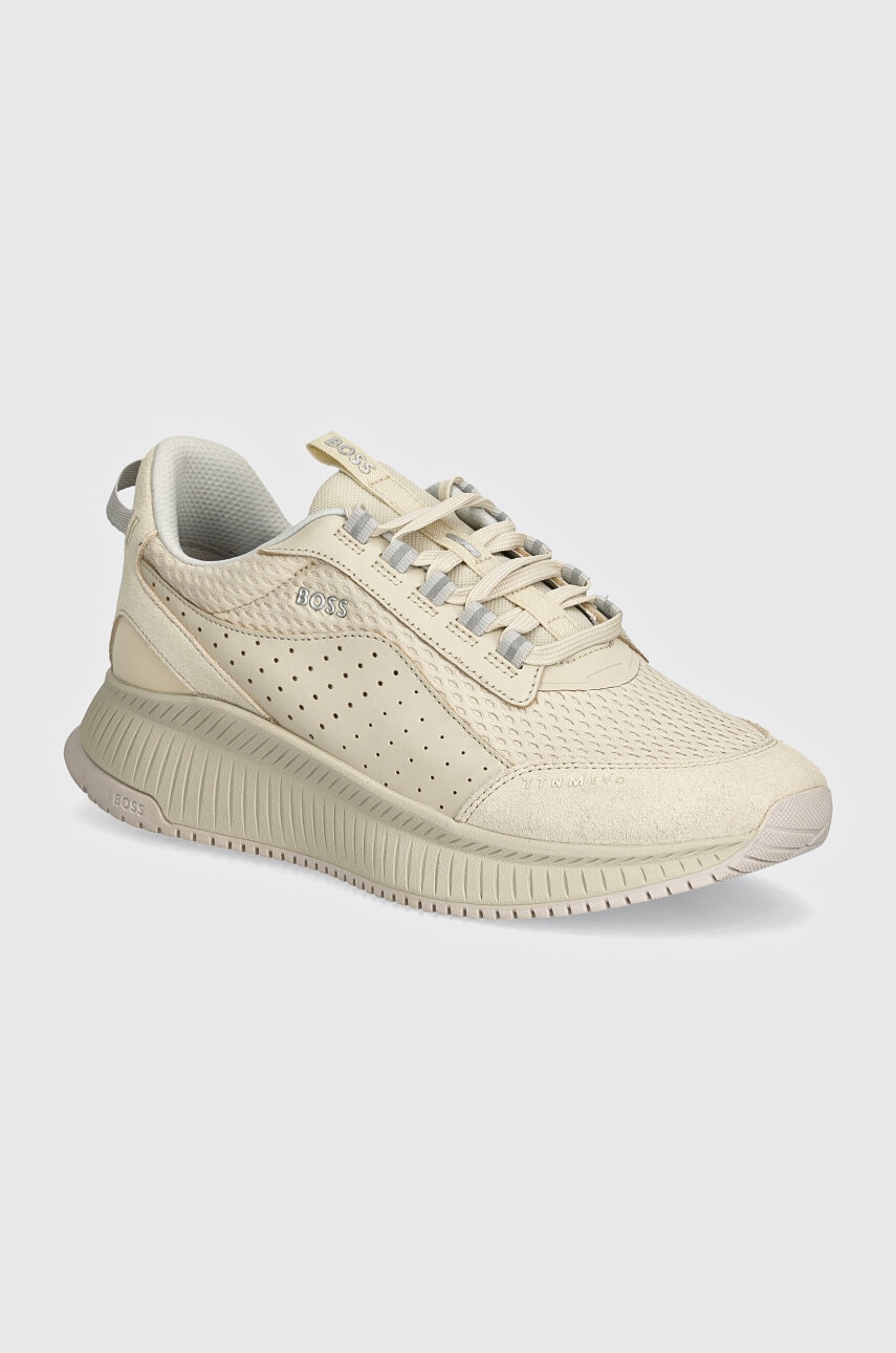 BOSS sneakers TTNM EVO culoarea bej, 50522908 BOSS sneakers TTNM EVO culoarea bej, 50522908