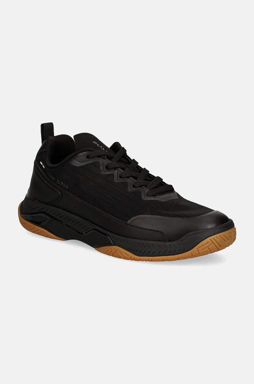BOSS sneakers Courtstride culoarea negru, 50523209