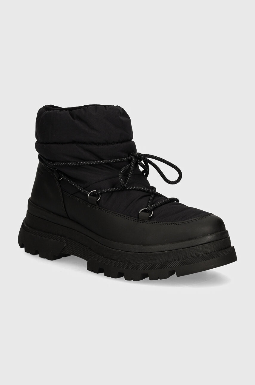 BOSS pantofi Foster barbati, culoarea negru, 50523873