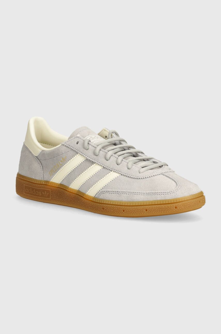 adidas Originals sneakers din piele intoarsă Hanball Spezial culoarea gri, IF7086