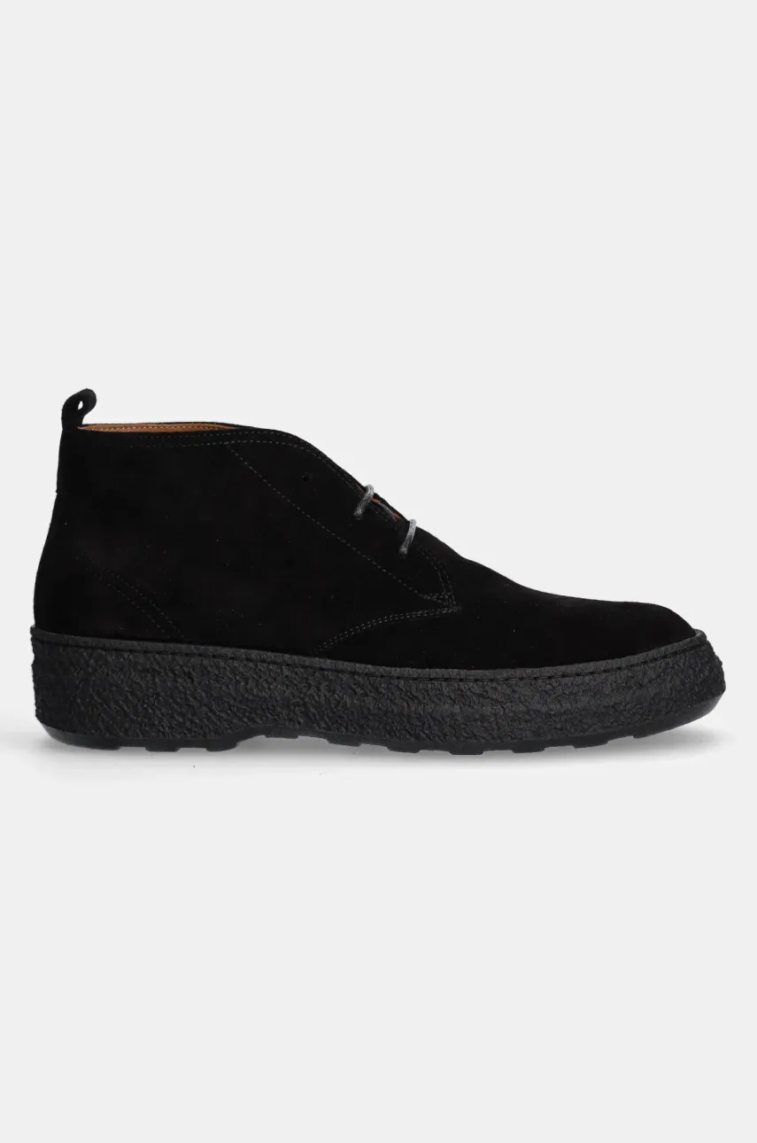 Замшевые кроссовки Polo Ralph Lauren Aldis Chukka мужские цвет чёрный 812958779002 Замшевые кроссовки Polo Ralph Lauren Aldis Chukka мужские цвет чёрный 812958779002
