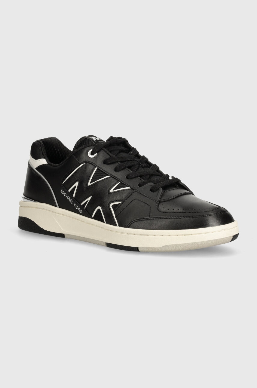 Michael Kors sneakers din piele Rebel culoarea negru, 42S4RBFS3D 001 Michael Kors sneakers din piele Rebel culoarea negru, 42S4RBFS3D 001