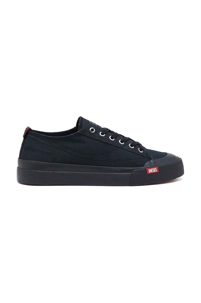 Diesel tenisi S-Athos Low barbati, culoarea negru, Y03332-P2994-T8013