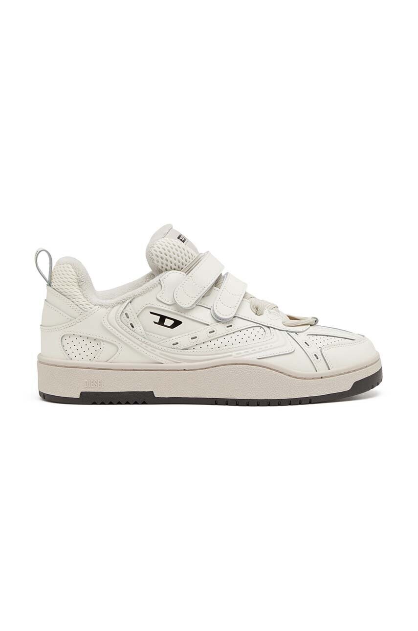 Diesel sneakers din piele S-Ukiyo Skt culoarea alb, Y03407-P6903-T1001