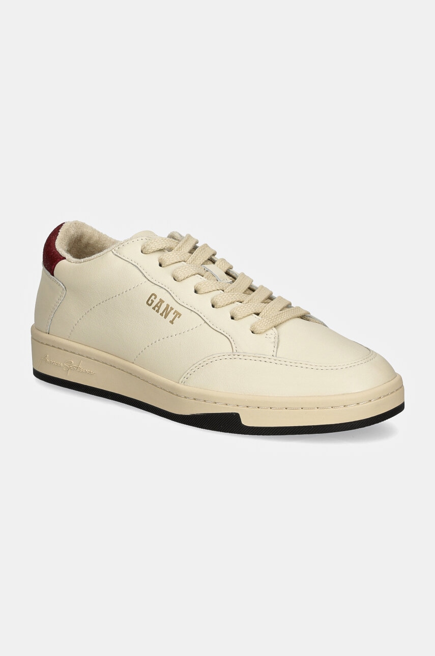 Gant sneakers din piele Prepus culoarea bej, 29631682 G192