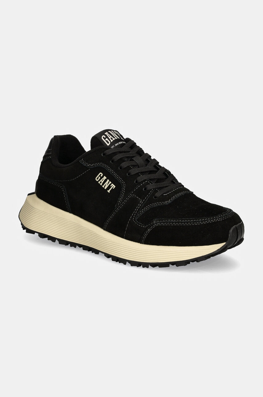 Gant sneakers din piele intoarsă Ronder culoarea albastru marin, 29633632 G00