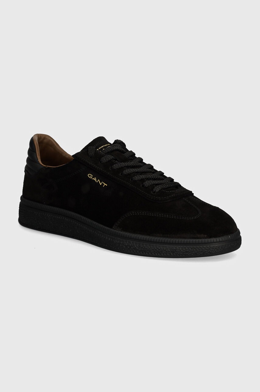 Gant sneakers din piele intoarsă Cuzmo culoarea negru, 29633644 G00
